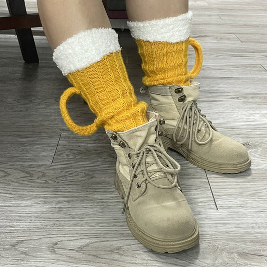 Beer Steins Color Matching Warm Feet Bandana Mid-calf 3D