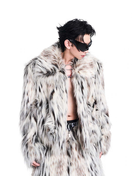 Men's Short Autumn And Winter Imitation Fur