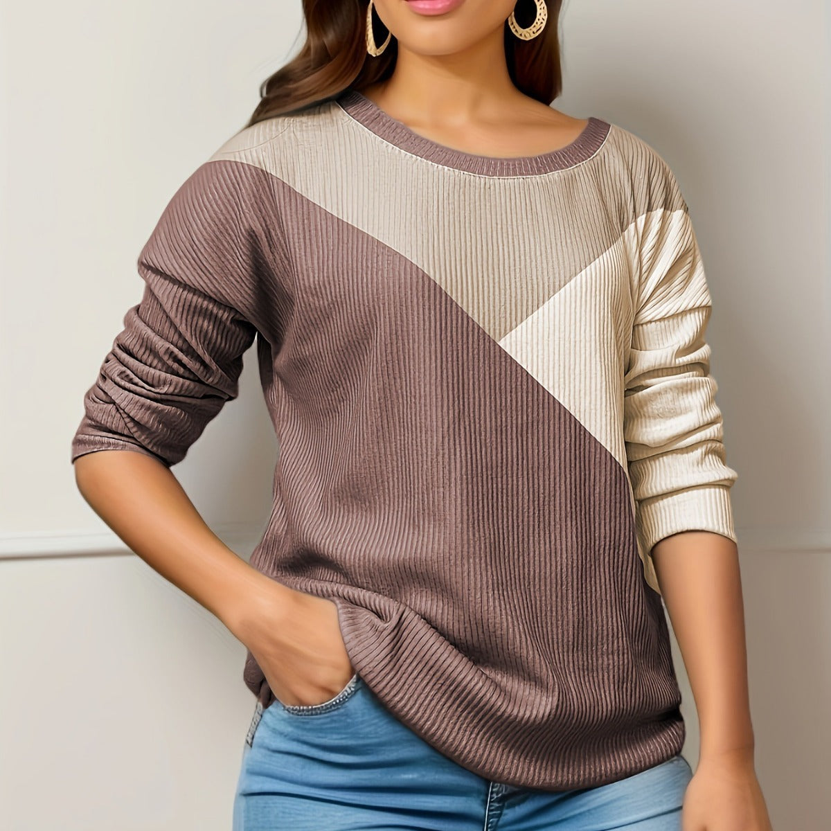 Women's Three-color Printed Loose Short-sleeved Casual T-shirt