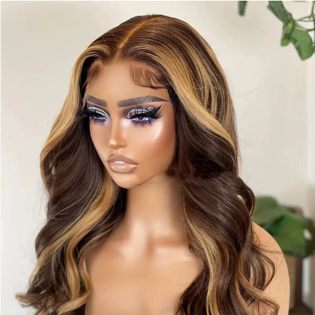 Foreign Trade Cross-border European And American Fashion Hot Front Lace Big Wave Curly Wig