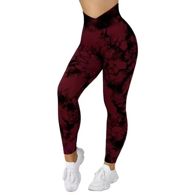 Women's High-waisted Tight-fitting Cross-breeches