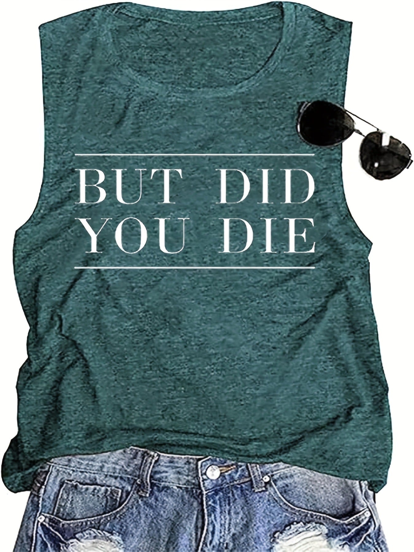 Fashion Letter Printing Popular Round Neck Vest