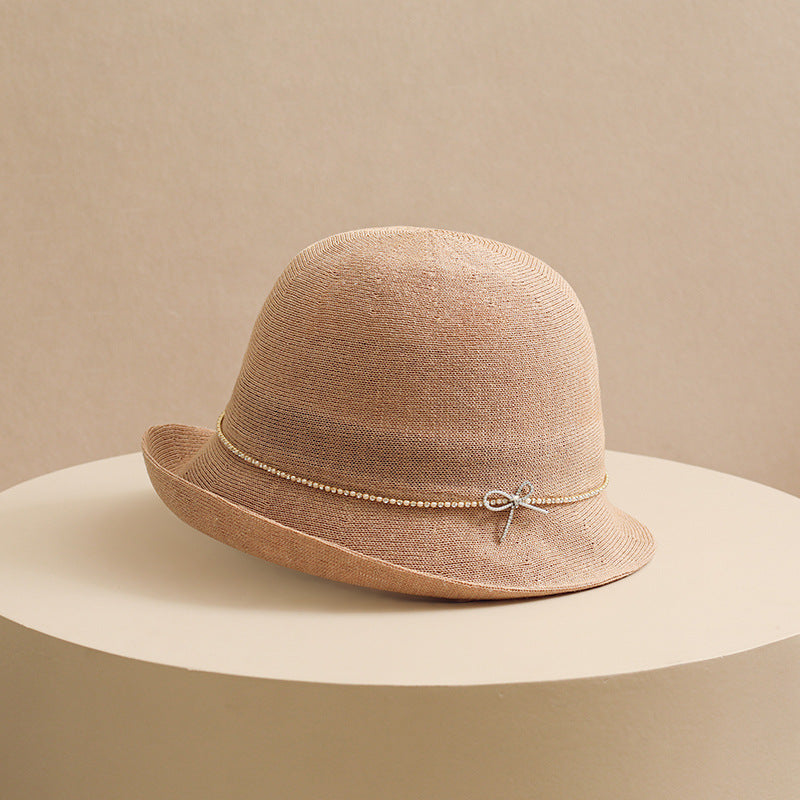 Summer Foldable Japanese Style Curling Sun Hat