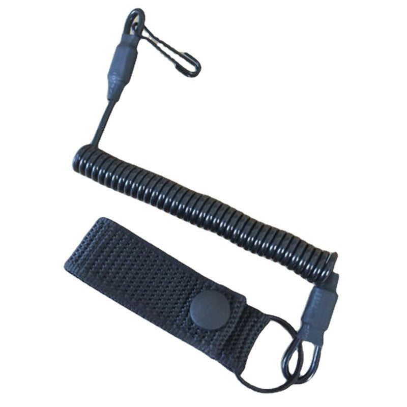 Outdoor Tactical Nylon Camera Spring Rope