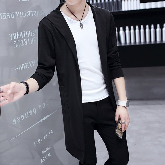 Slim Fit Student Handsome Cloak Men's Coat