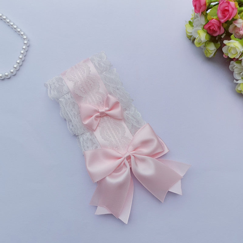 Lolita Headband Headwear Handmade Lace Bow