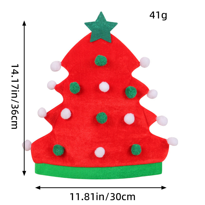 Creative Christmas Tree Party Elf Hat