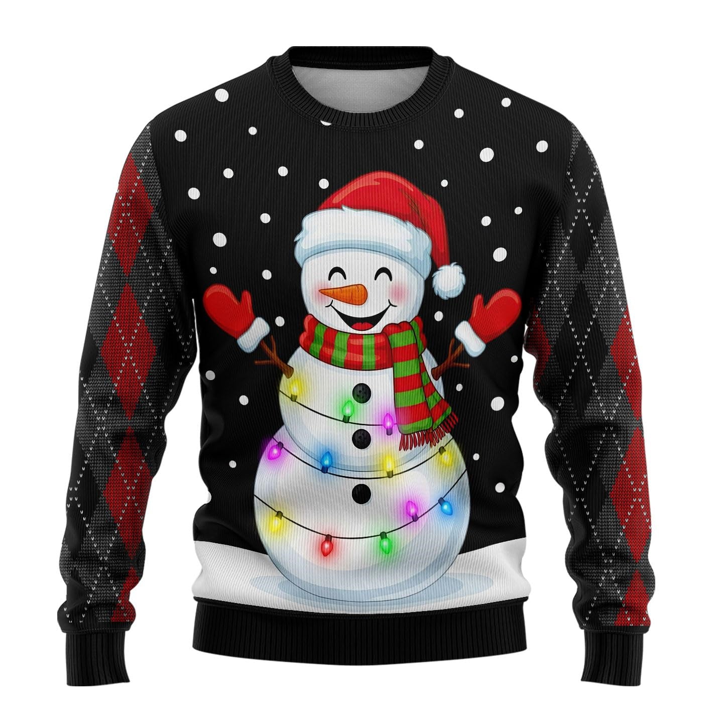 Round Neck Sweatshirt Fun Women's Sweater