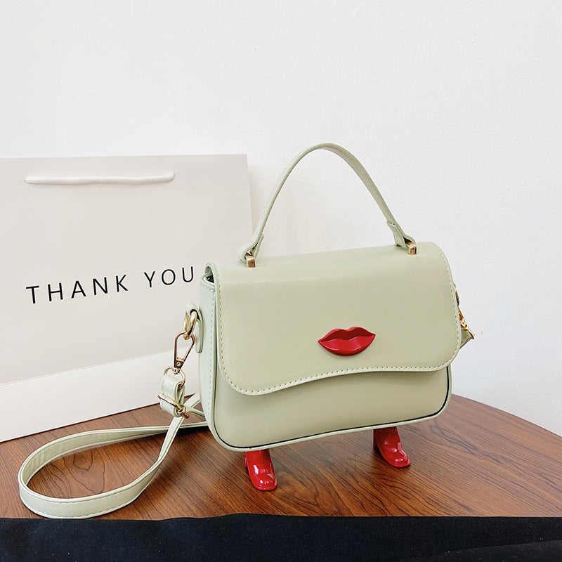 Fashion Funny Messenger Bag Trendy Small Square