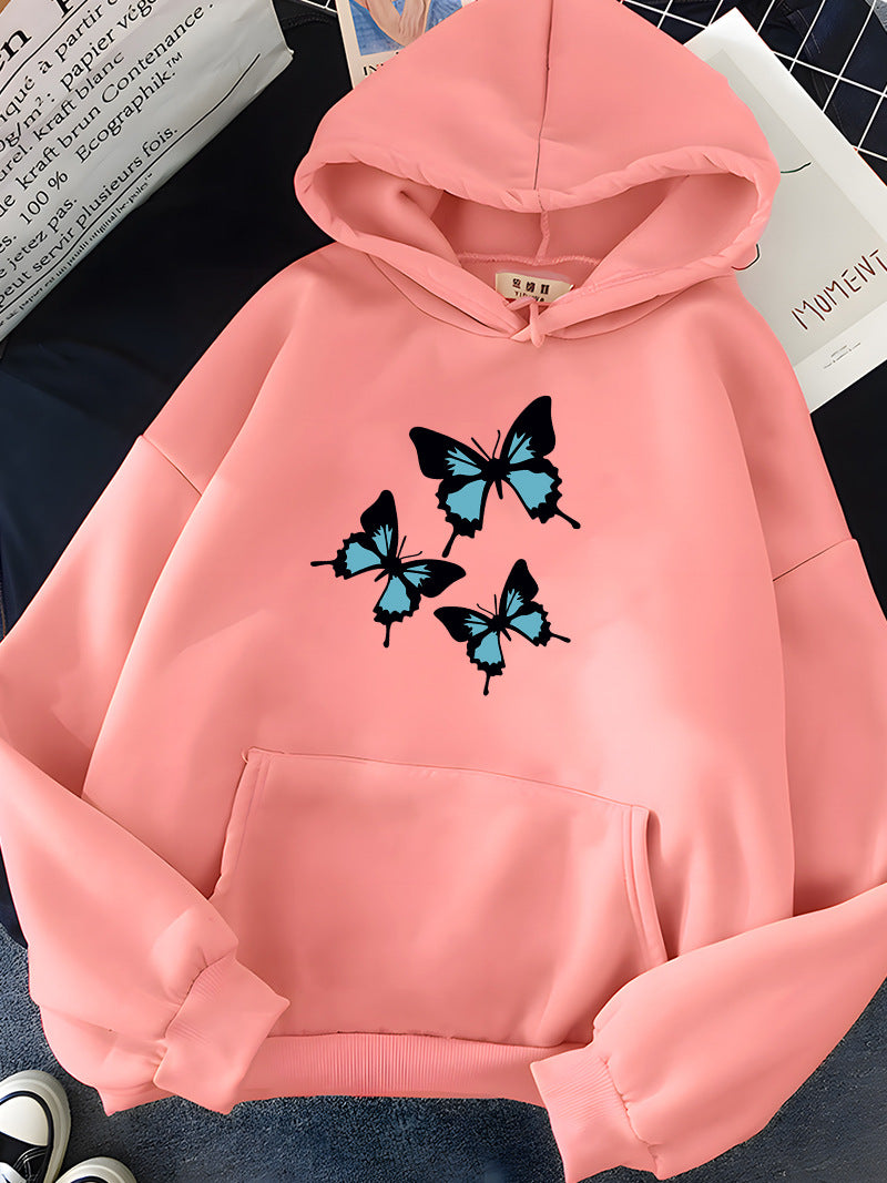 Sweet And Fresh Polyester Hooded Regular Sleeve Long Sleeve Street