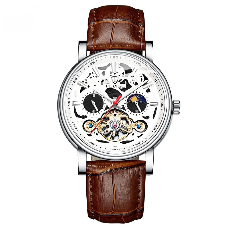 Fashion Tourbillon Waterproof Luminous Mechanical Watch
