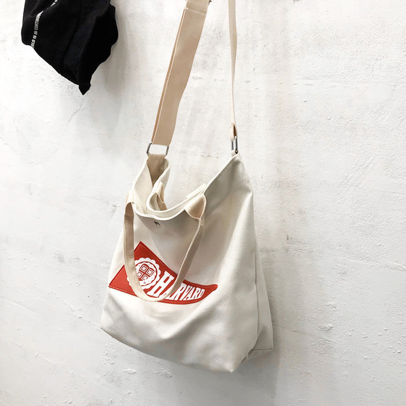 Ladies Polyester Canvas Shoulder Bag