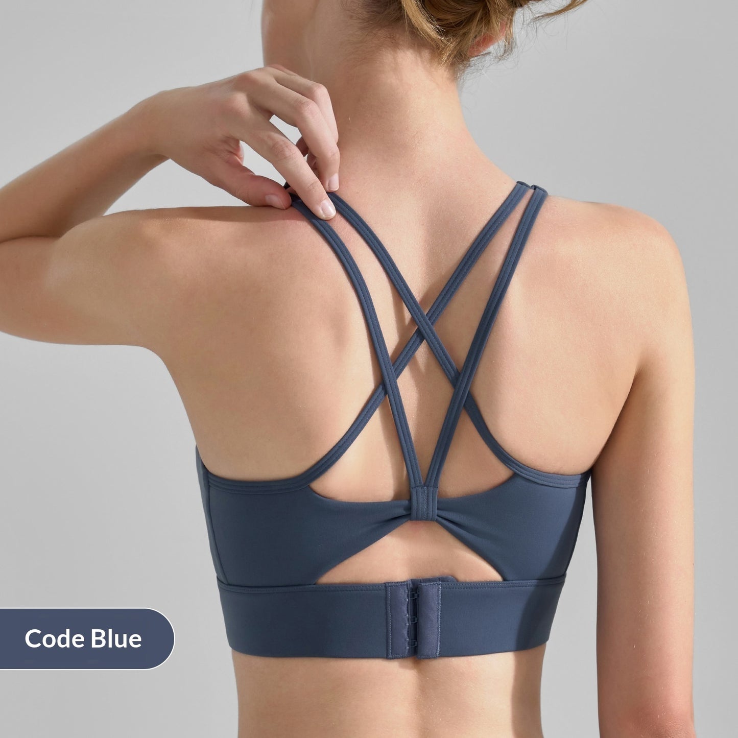 Women's U-neck Tie-up Thickened Yoga Butterfly Fitness Vest