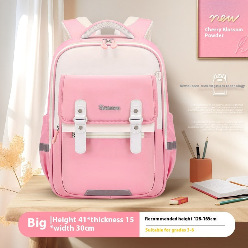 Lightweight And Large Capacity Boys Girls Children School Bag