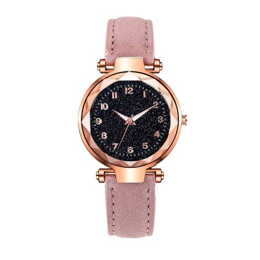 Fashion Starry Sky Trend Casual Student Watch