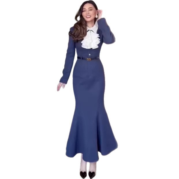 Chanel-style Elegant Ladies' Dress