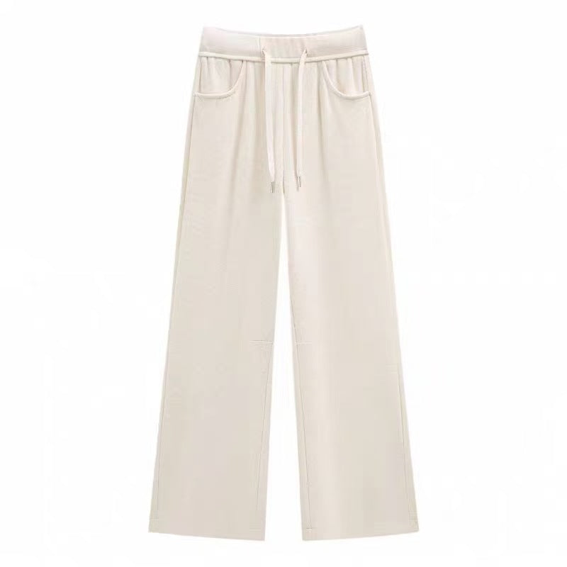 Women's Autumn New Slimming All-matching Slim Fit Wide Leg