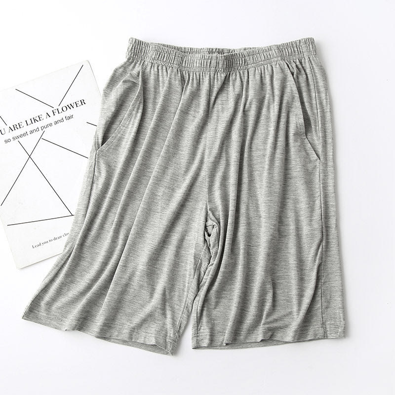 Modal Women's Summer Thin Loose Pajama Pants Shorts