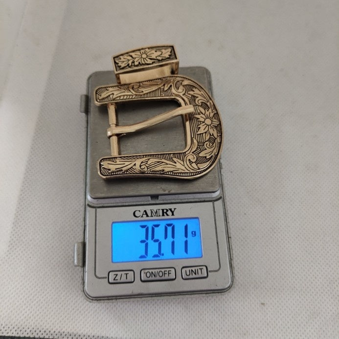 Retro Europe And America Ethnic Style Black Pattern Metal Belt Buckle