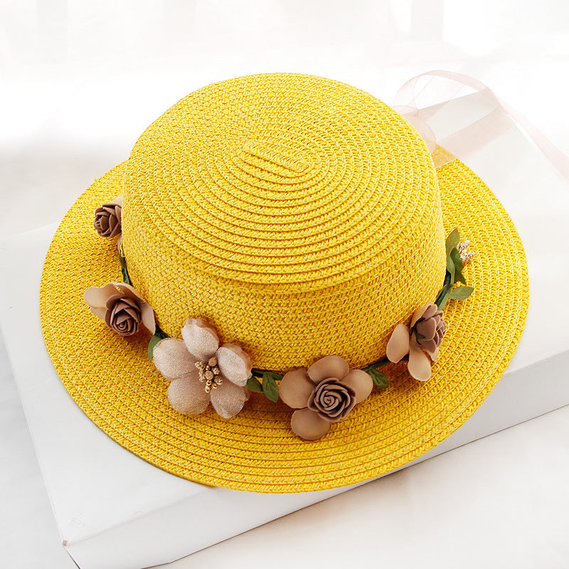 Women's Sun Garland Beach Outdoor Top Hat Sun Protection