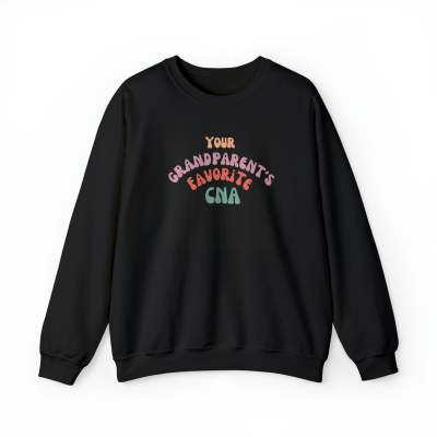 European And American Letter Print Pullover Sweater Loose