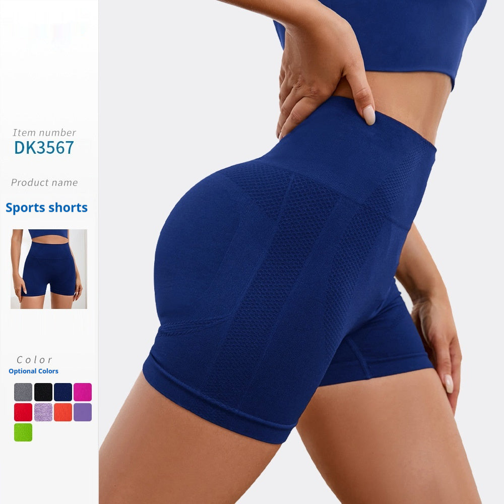 Yoga Shorts For Workouts High-waisted Form-fitting And Tummy-control