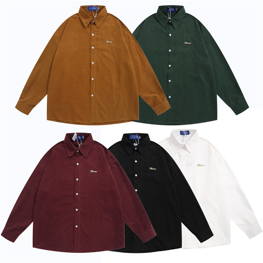 Casual Long-sleeved Shirt Men's Coat