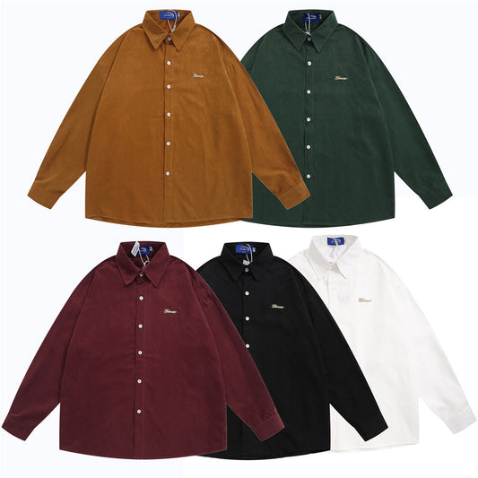 Casual Long-sleeved Shirt Men's Coat