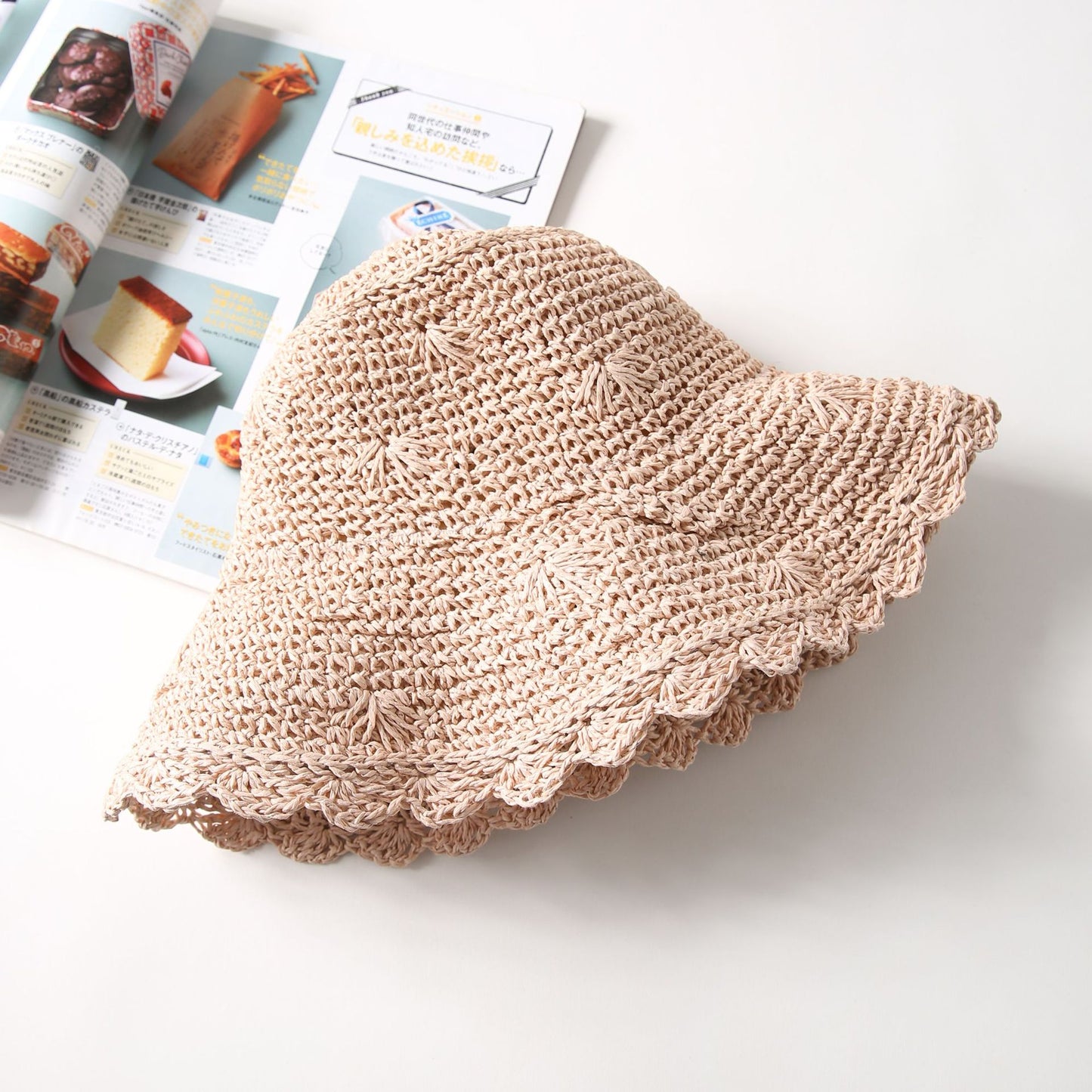 Women's Summer Foldable Beach Hat Sunshade