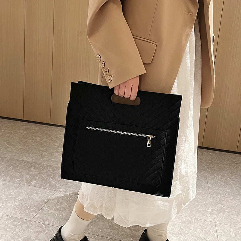 Felt Portable Large Capacity Bag For Women