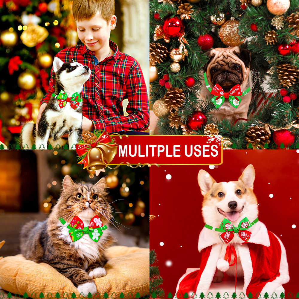 Atmosphere Bowknot Pet Dog Cat Bow Tie Collar