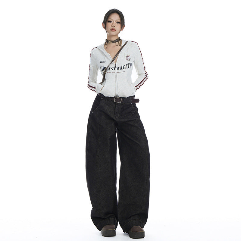 Machete-jeans til kvinder i amerikansk stil