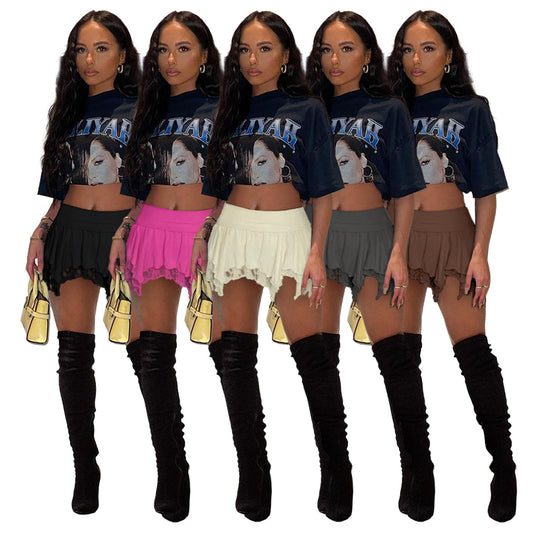 Women's Fashionable Low Waist Mini Skirt