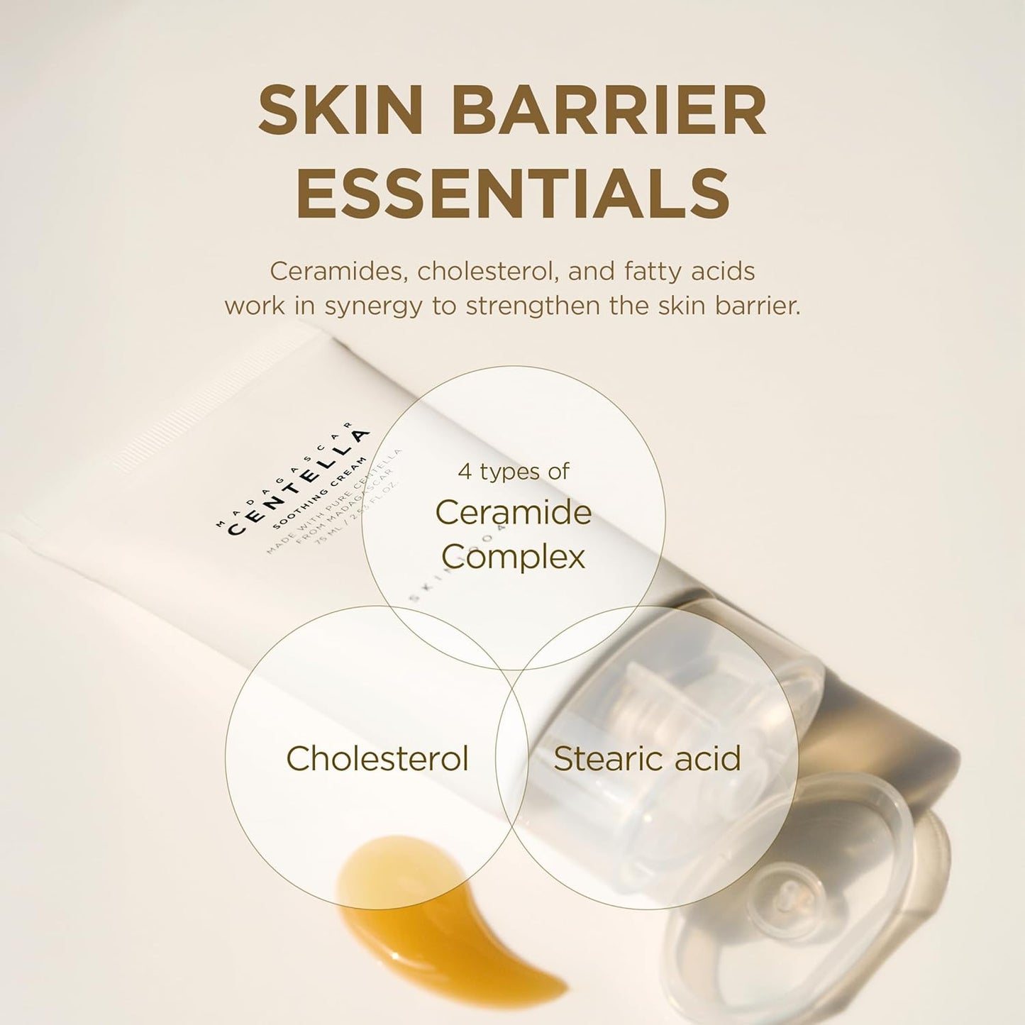 - Madagascar Centella Soothing Cream - 75Ml