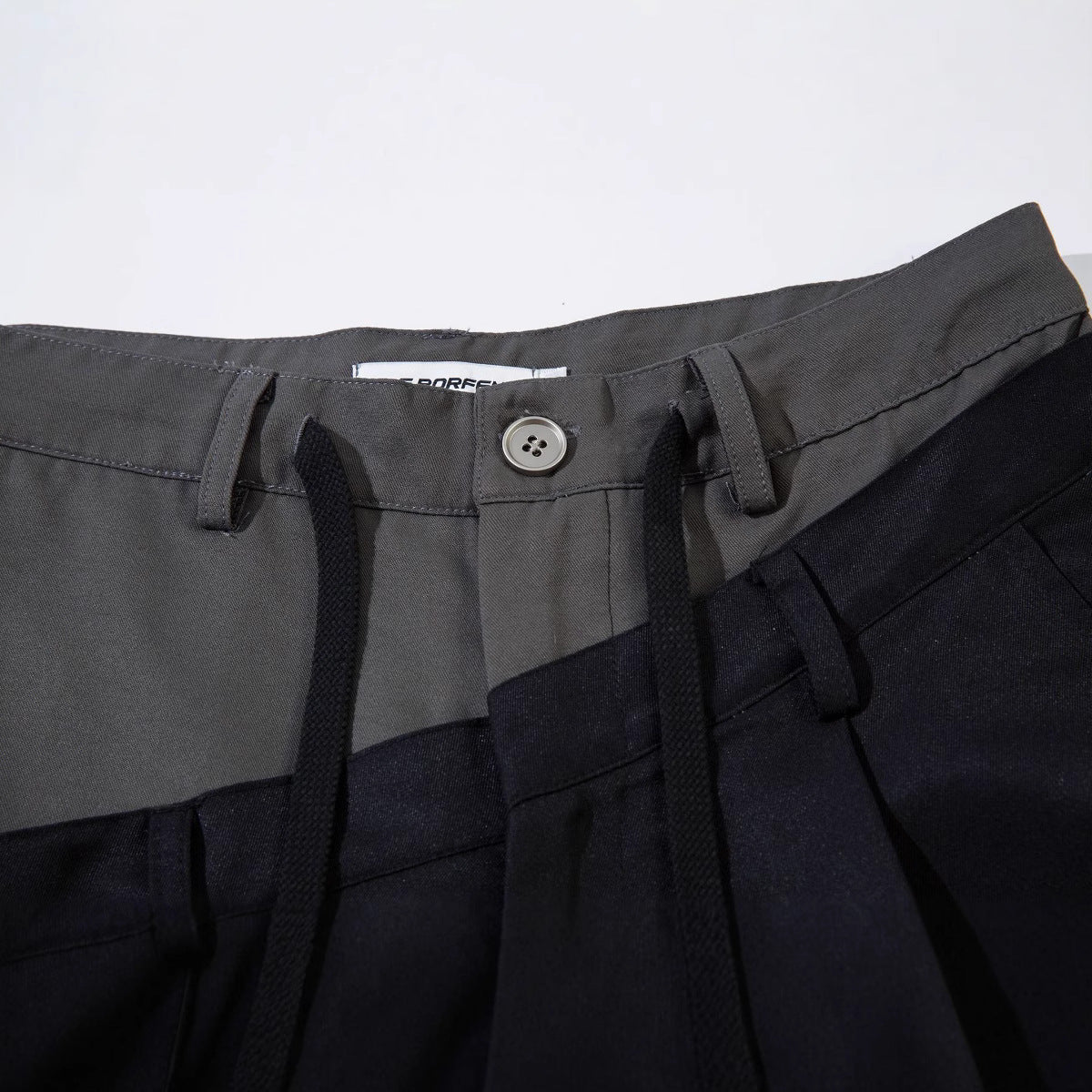Stitching Wide Leg Loose Men's And Women's Hip Hop Casual Pants