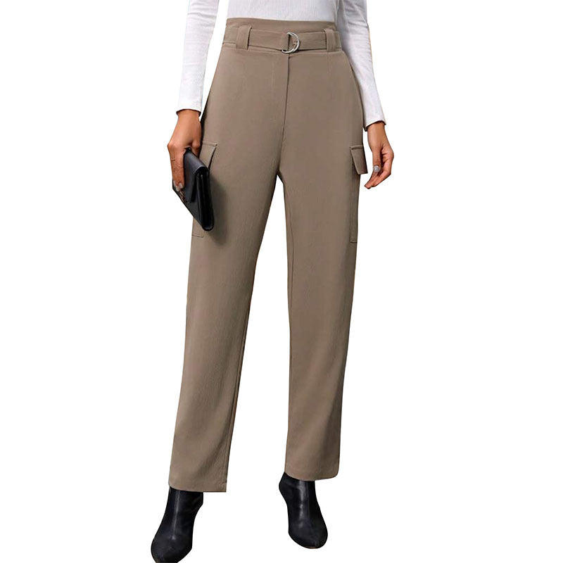 Women's Lace-up Commuter Pocket Trousers