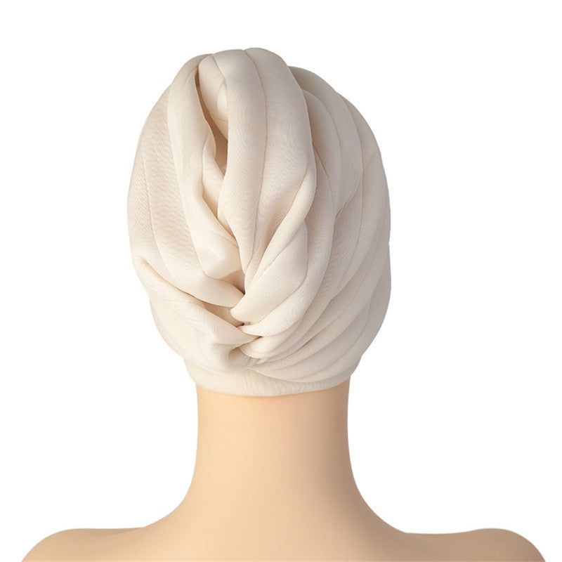 Spring New Space Layer Muslim Indian Baotou Hat