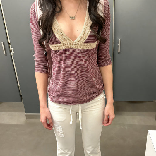 Stylish Minimalist Slim Fit Long Sleeve Top For Women