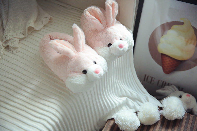 Winter Home Cotton Slippers Women's Indoor Floor Non-slip