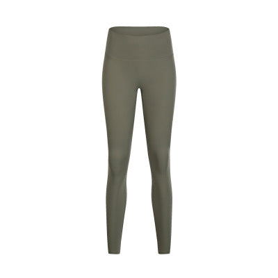 High Waist Hip Lifting Fitness Sports Cropped Trousers