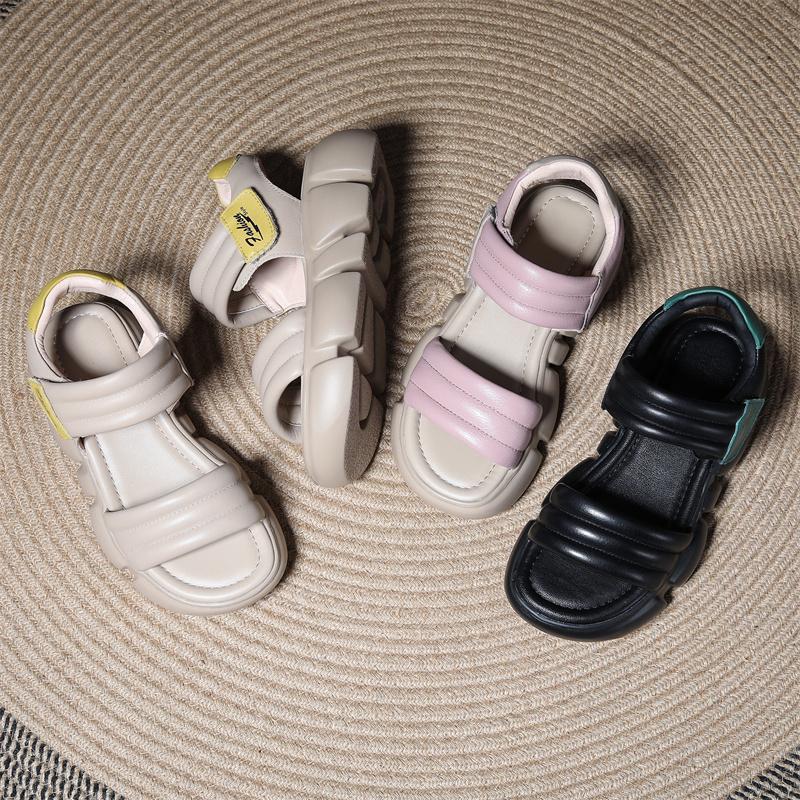 Open Toe All-Match Platform Non-slip Sandals Height Increasing Wedge