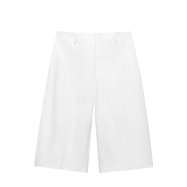 Women's Fashion Simple Mid-length Shorts