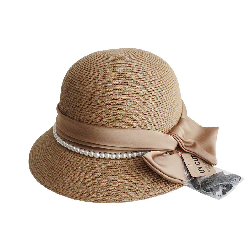 Female Korean Straw Plaited Outing Straw Hat