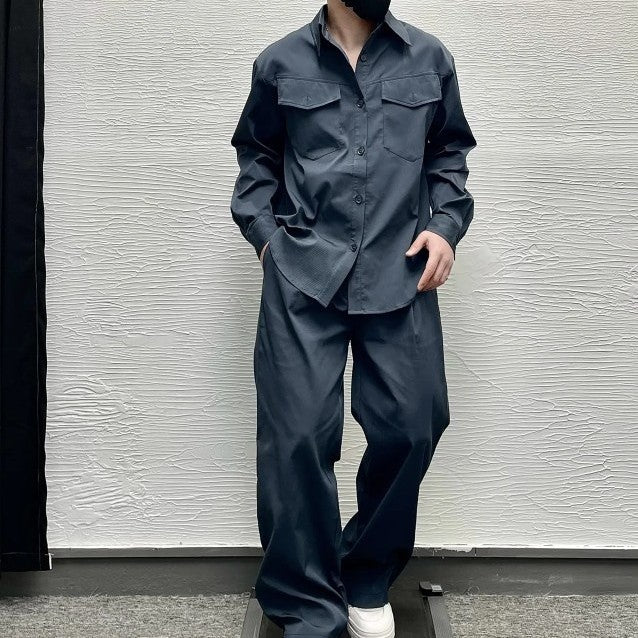 Spring And Autumn Fashion And Handsome Long-sleeved Top