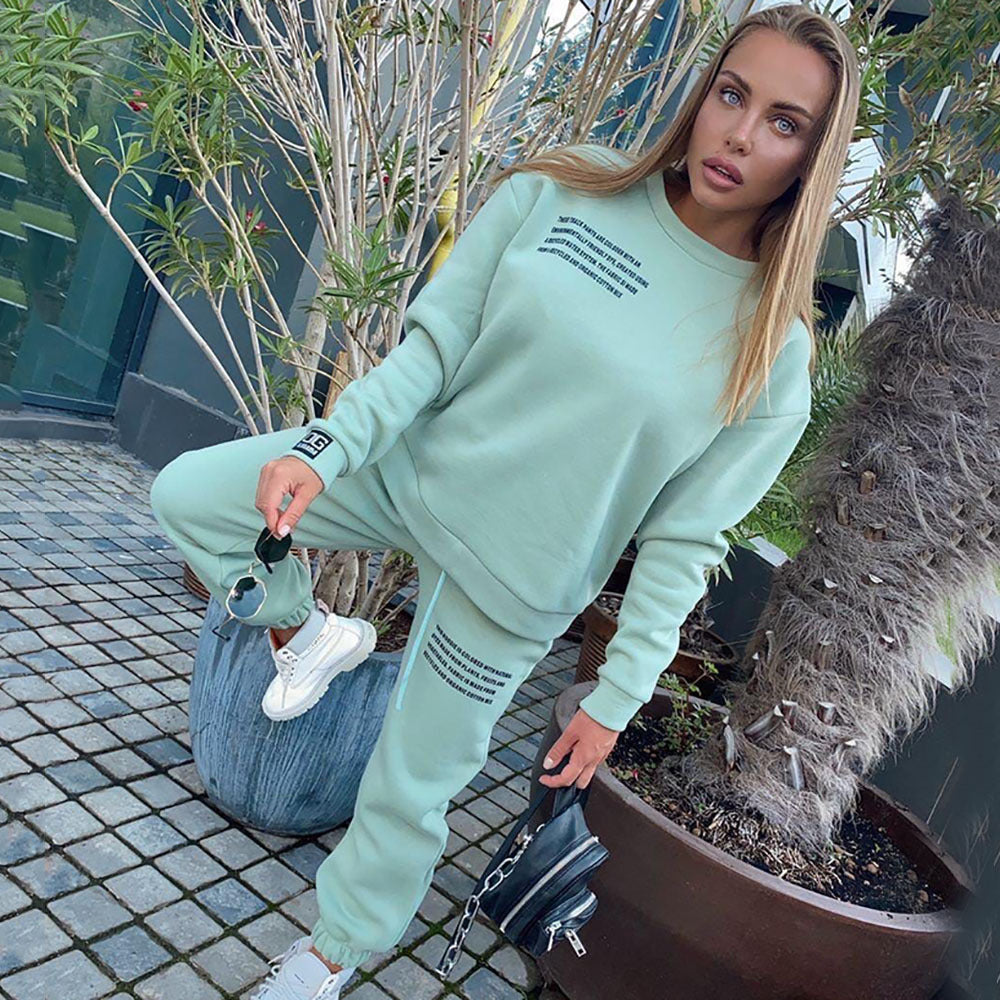 Women's Two-piece Sports And Leisure Suit