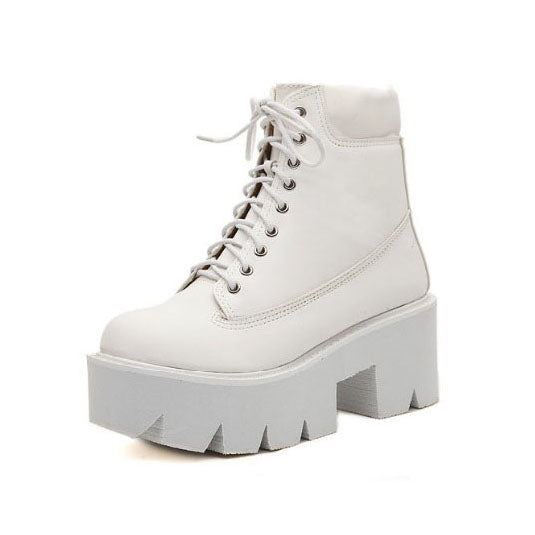 Super Texture Rock Female Boots Of High Quality