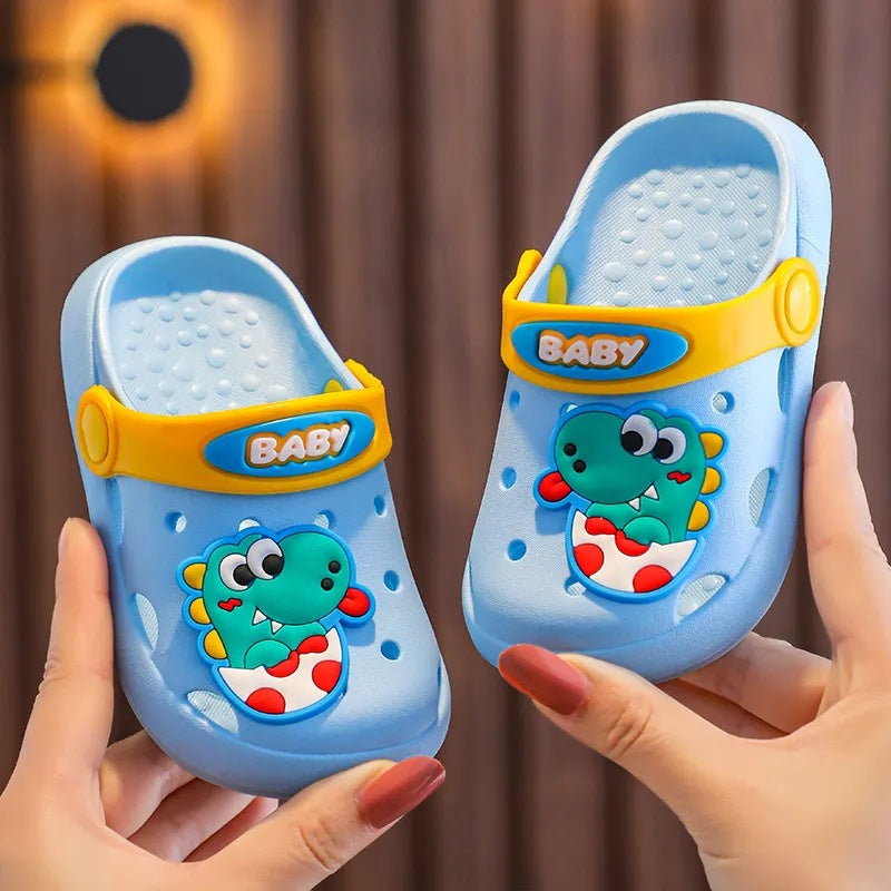Children's Indoor Non-slip Toe-cap Slippers