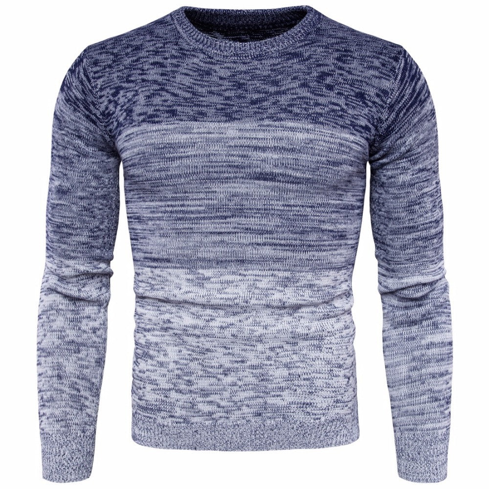 Round Neck Sweater Youth Long-sleeved Sweater Top