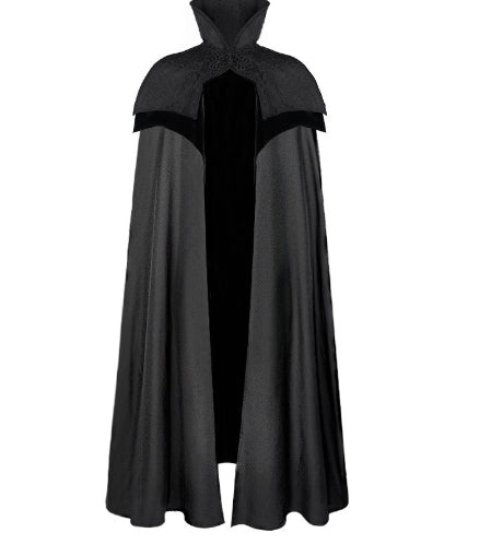 Halloween Dance Dress Up Death Cape Medieval Hooded Cape