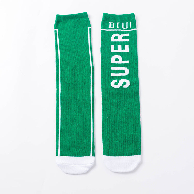 Tide Socks Children's Stockings Combed Cotton